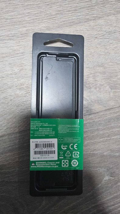 Оперативная память SODIMM ADATA 8 ГБ. Новая, все пломбы целые