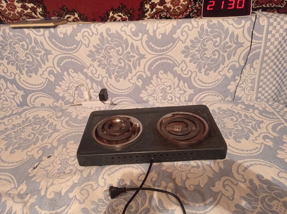 Плита электрическая,2-х комфорочная