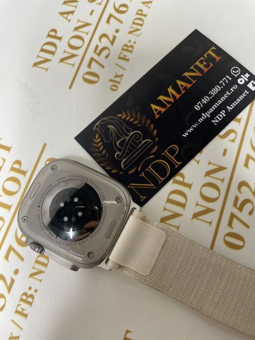 NDP Amanet Braila Apple Watch Ultra Titanium 49MM (43488)