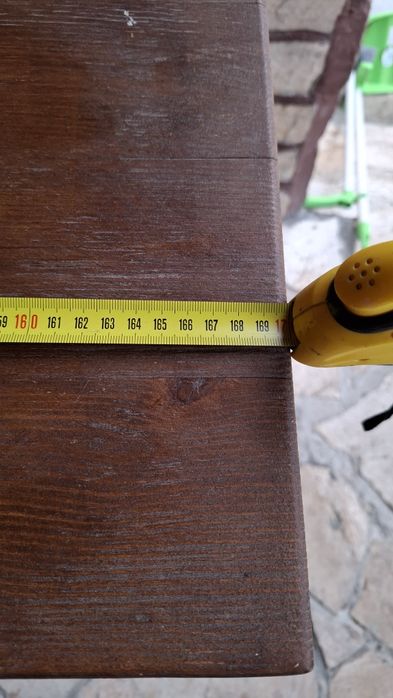 Масивна маса с размер 170/70см