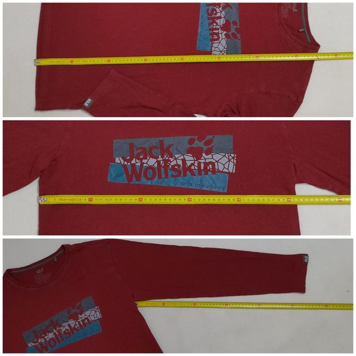 Bluza bumbac Jack Wolfskin ptr bărbați mărimea XL sau 54.