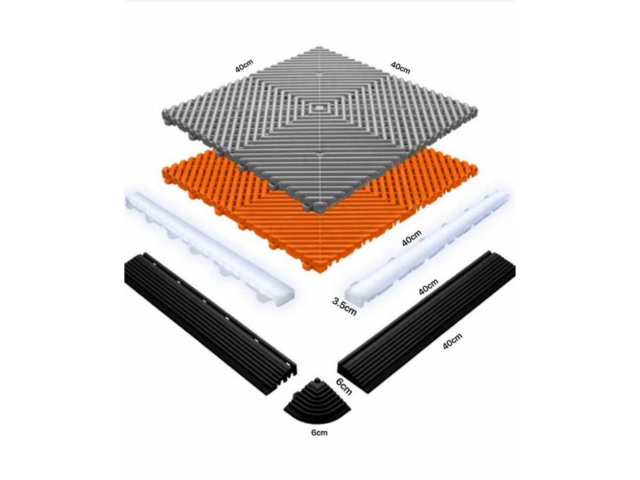 Canal și elemente accesorii pentru iluminare LED în pardoseli modulare