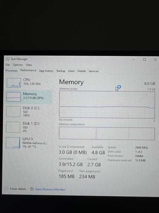 PC Gaming i5 9400f, GTX 1660 super 6Gb, 8GB RAM