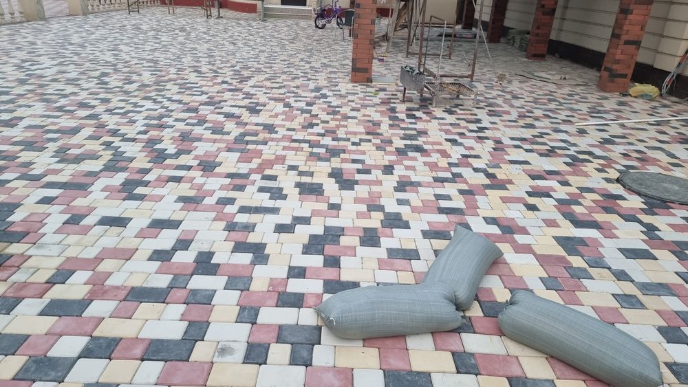 Укладка Брусчатка Стяжка делаем