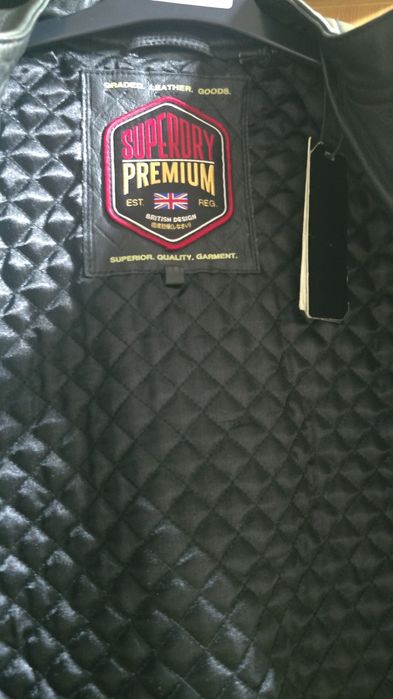 Geaca de piele SuperDry