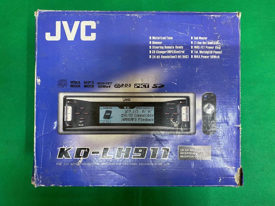 CD player auto JVC KD LH 911 nou