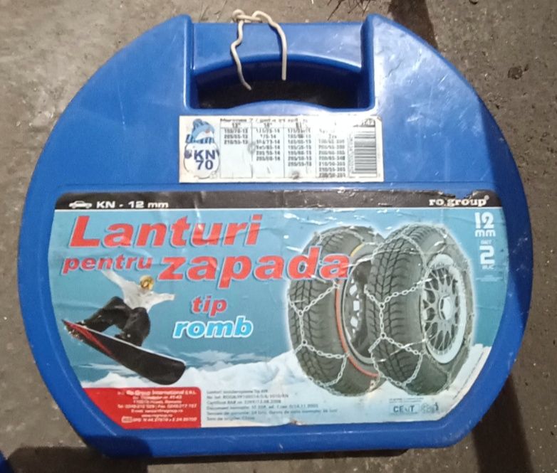 Lanțuri zăpadă antiderapante