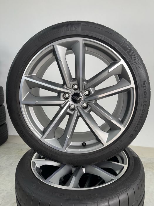 Jante Audi A7 R20 A6 Originale Continentale 2024 de vara 95% Audi Spor