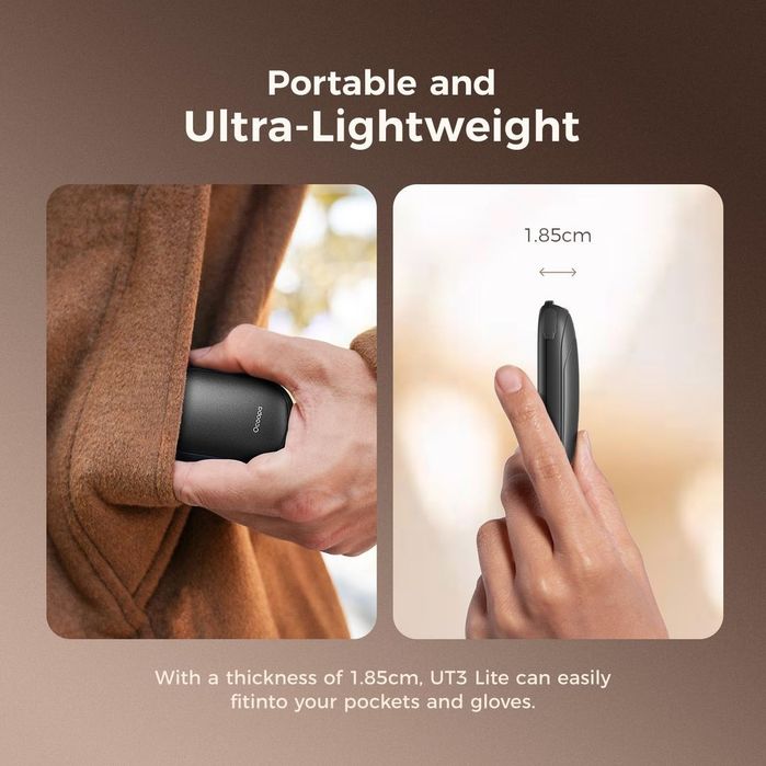 Dispozitive de încălzit mâinile, 2500mAh