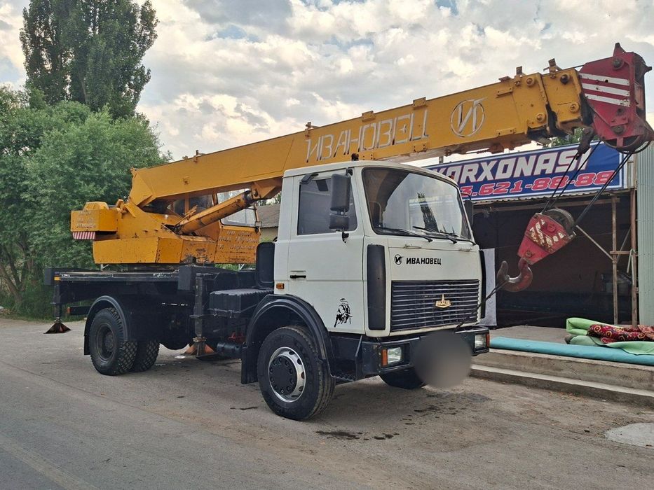 Автокран ивановец