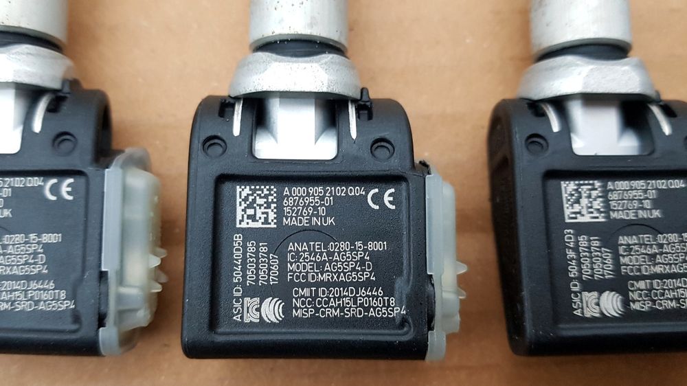 БМВ Мерцедес TPMS сензори, датчици налягане гуми. Вентили BMW Mercedes