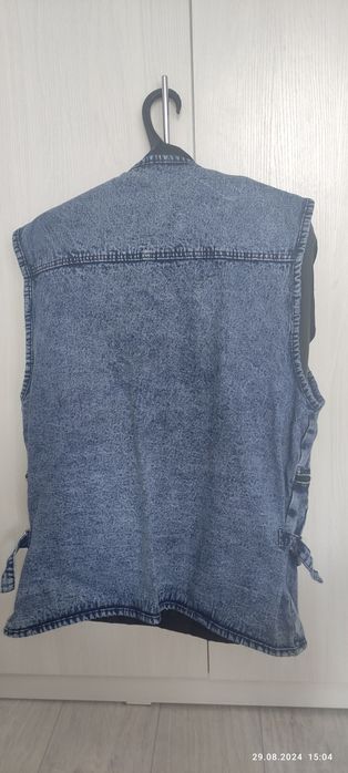 Джинсовая желетка