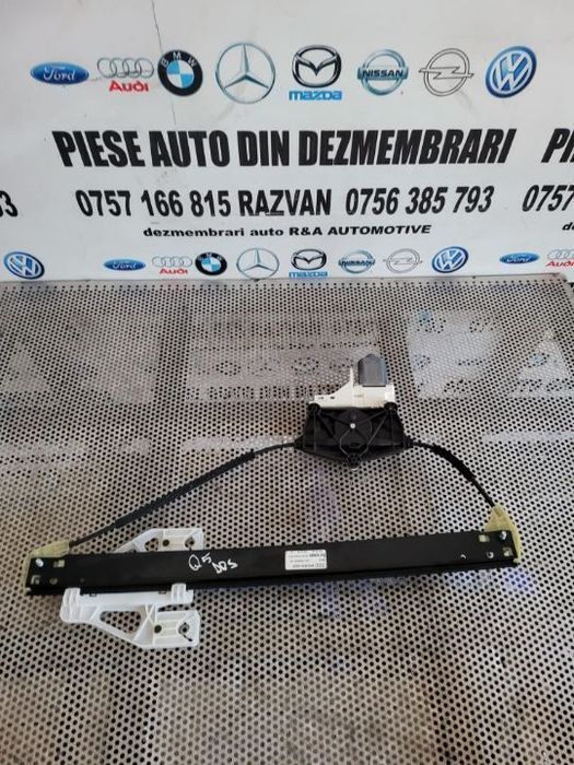 Macara Geam Fata Spate Audi Q5 Volan Stanga An 2009- Vandut De Firma Cu Garantie
