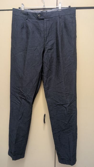 Мъжки панталон лен и памук