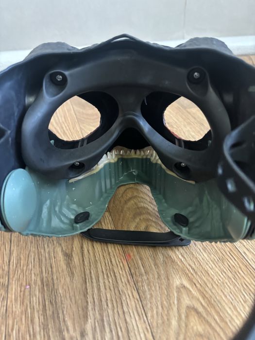 маска раптора, с открывающим ртом