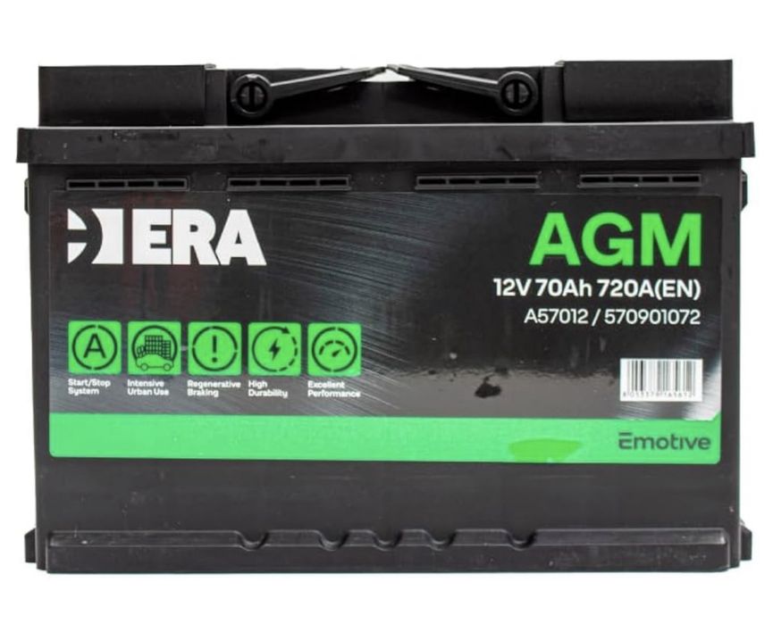 Baterie AGM ERA 70Ah 720A – nouă