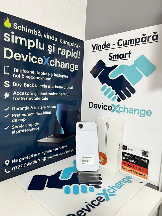 iPhone Air Sky-Blue 256 GB 100% Baterie * Garantie *Buy Back * deviceXchange