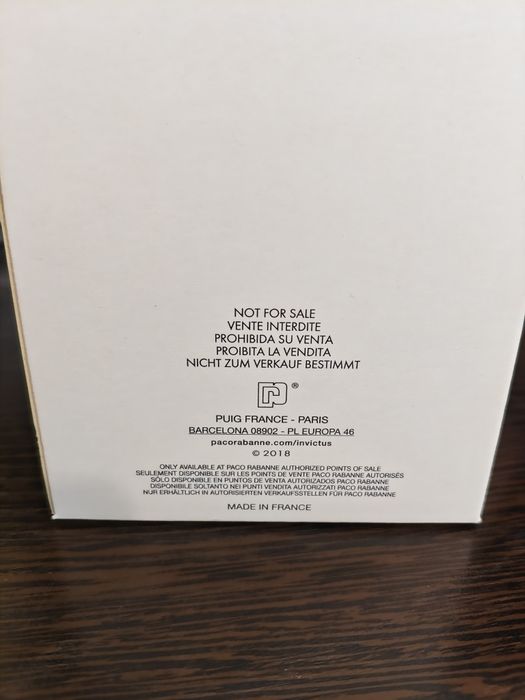 Парфюм Invictus Legend Paco Rabanne