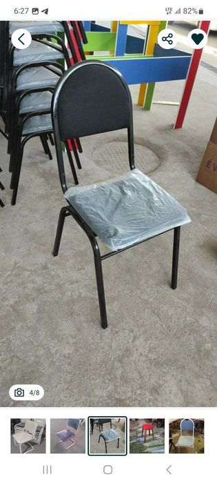 Стулья на металлическом карказе от производителя