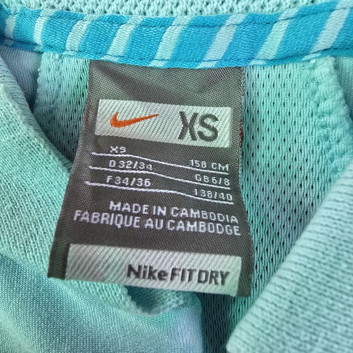 Tricou vintage - y2k - Nike golf - femei - turcoaz - XS