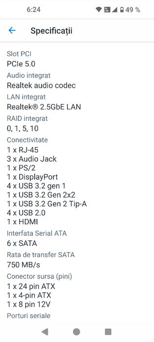 Placa baza gigabyte z690ud ddr4 socket 1700