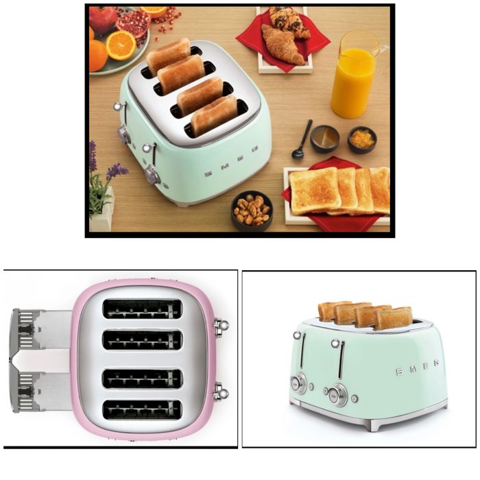 Smeg Тостер "4 ломтика" Model: TSF03