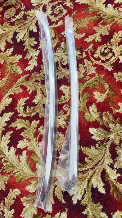 Накладка на бампер хром