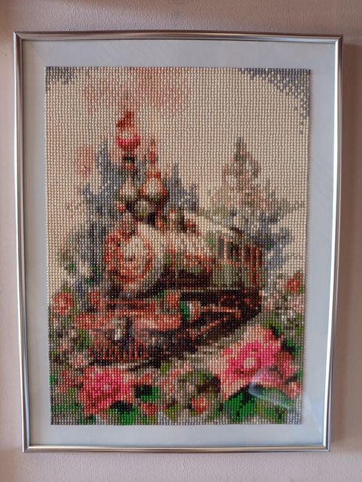 Диамантени гоблени с рамка и осветление!