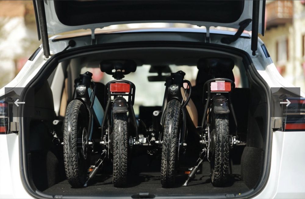 Bicicleta electrica pliabila DYU