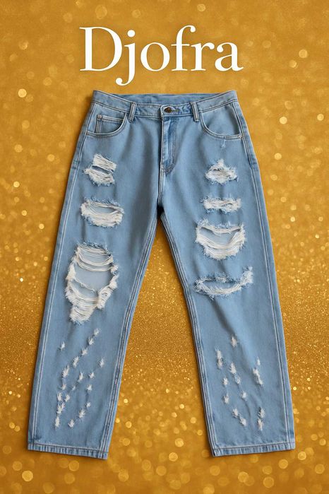 Djofra уникални нови дънки
