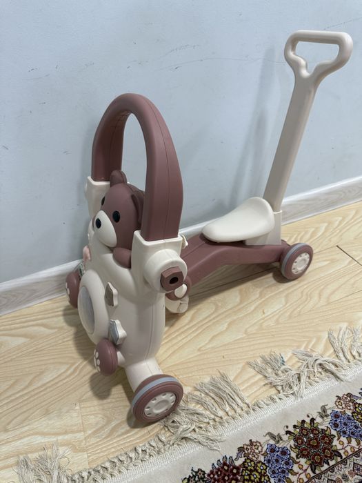 Детская каталка 4в1