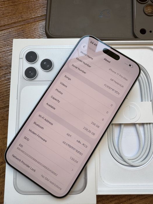 IPhone 17 Pro Max 256Gb Silver 3 cycles Full packet Bucuresti Sectorul ...