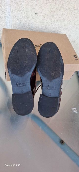 Pantofi piele  naturala