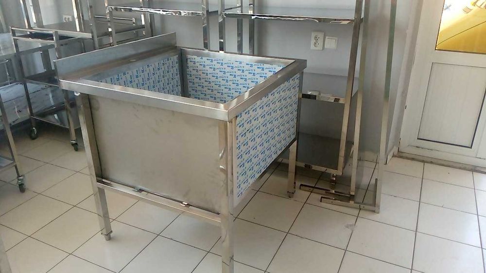 Мойка-ванна. Нержавейка