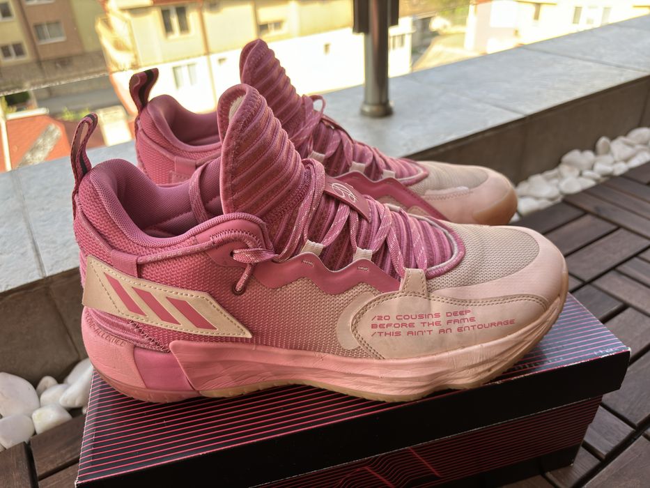 Adidas Dame 7 EXTPLY Pink / ПЕРФЕКТНИ / 46