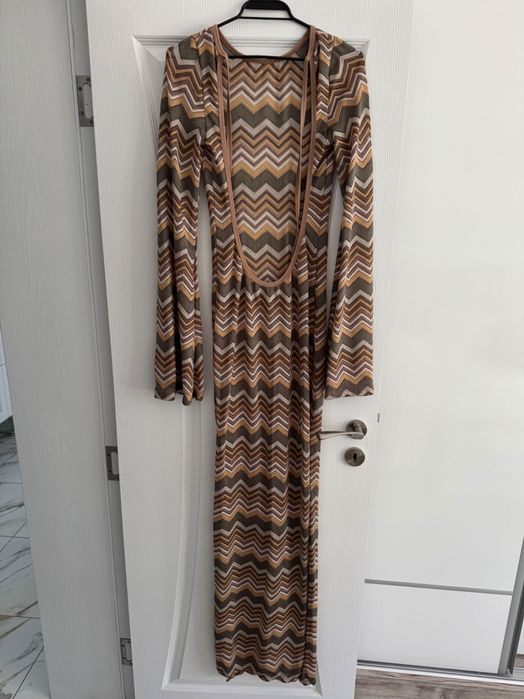 Рокля от плетиво с гол гръб Junona