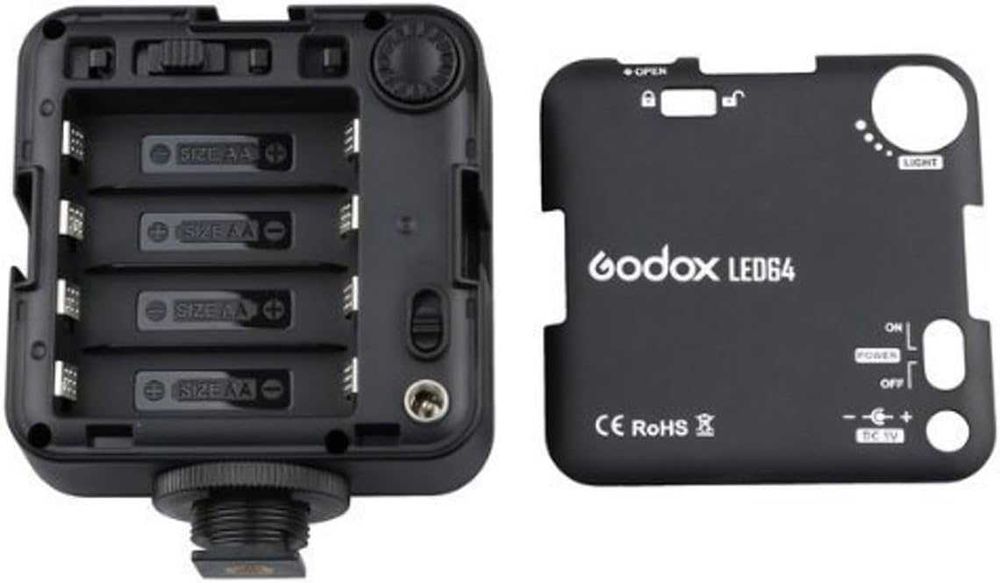 GODOX LED64 Преносима LED осветление за DSLR фотоапарати и видеокамери