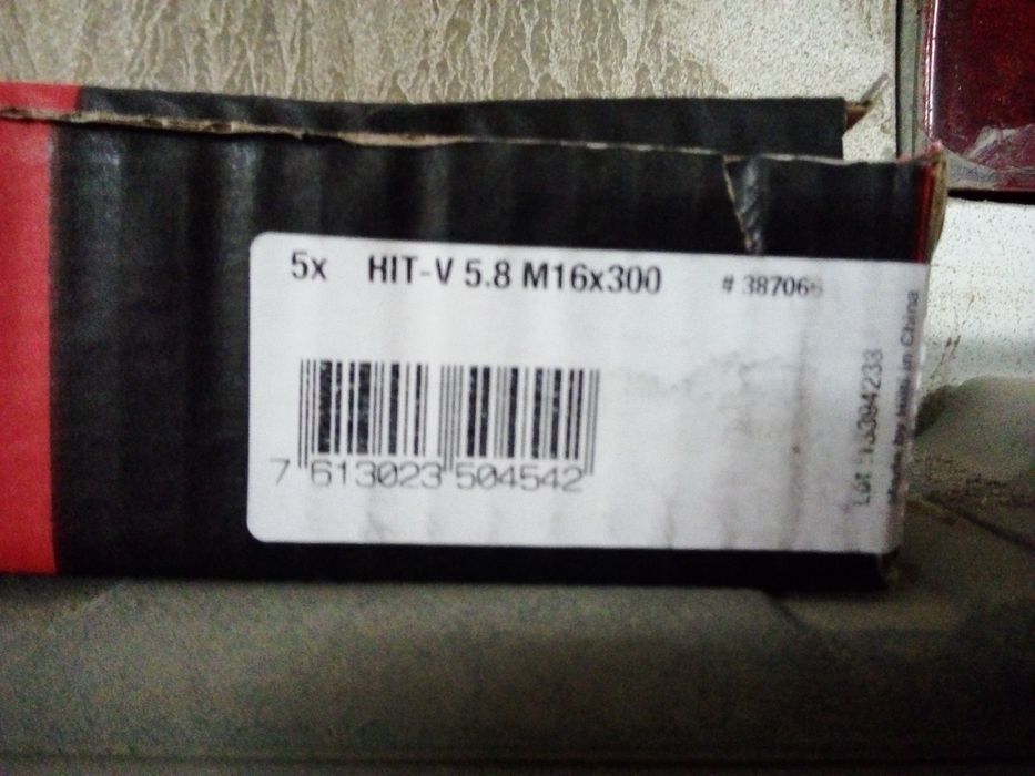 Болты анкерные оригинальные