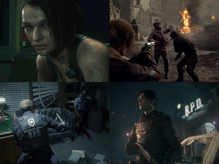 Resident Evil Remake Trilogy - PS4/PS5