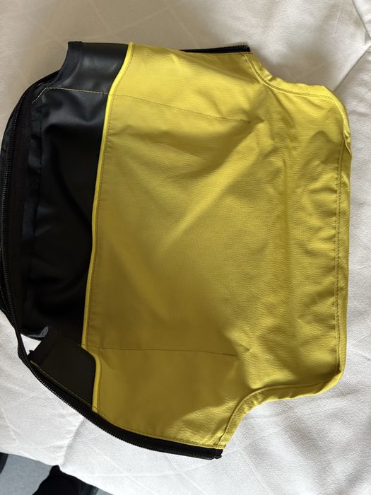 Cybex Platinum Priam 3 шаси + тапицерия за седалка Mustard Yellow  + дъждобран