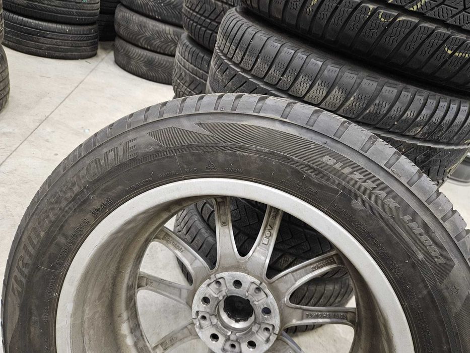 4 Anvelope IARNA 225.60.18 'Bridgestone' [dot 2020];stare foarte buna