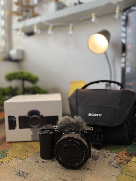 Sony ZV-E10 4K cu Obiectiv 16-50mm