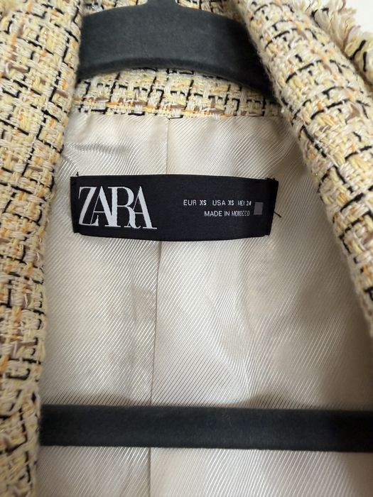 Sacou Zara  butter yellow XS