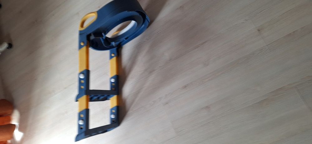 Scaun de toaleta cu trepte pliabil pentru copii