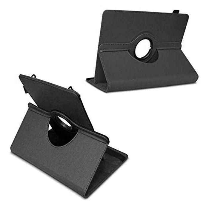 Husa Tableta Universala, Rotativa, Negru up to 10" 11"