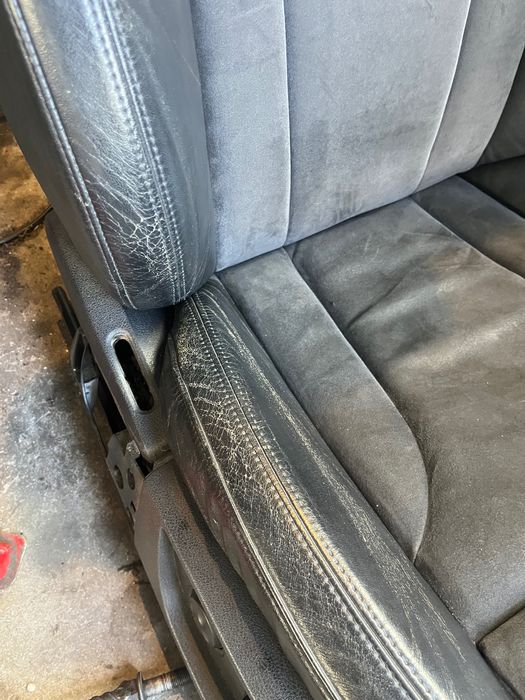 Салон Audi Q7 S line алкантара