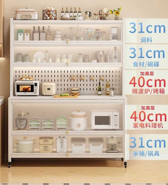 oshxona shkaflari shaffof eshiklar bilan / oshxona javonlari eshiklari