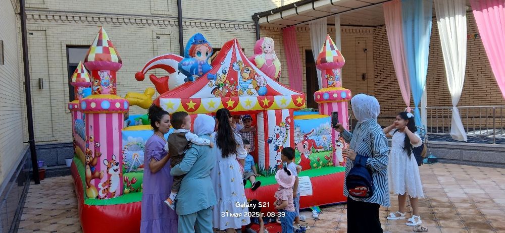 Bolalar uchun batut sotiladi SROCH Размер:4*5
Калинлиги:0,58
Мото