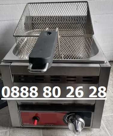 Фритюрник    Газов  защита CE 5,8,5+5,8+8фритюрник ,дюнер,скара,котлон