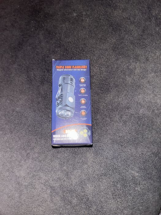 Lanterna Buzunar LED Triple Core Flippy Magnet Clip Type C Noua Sigilata Bucuresti Tara